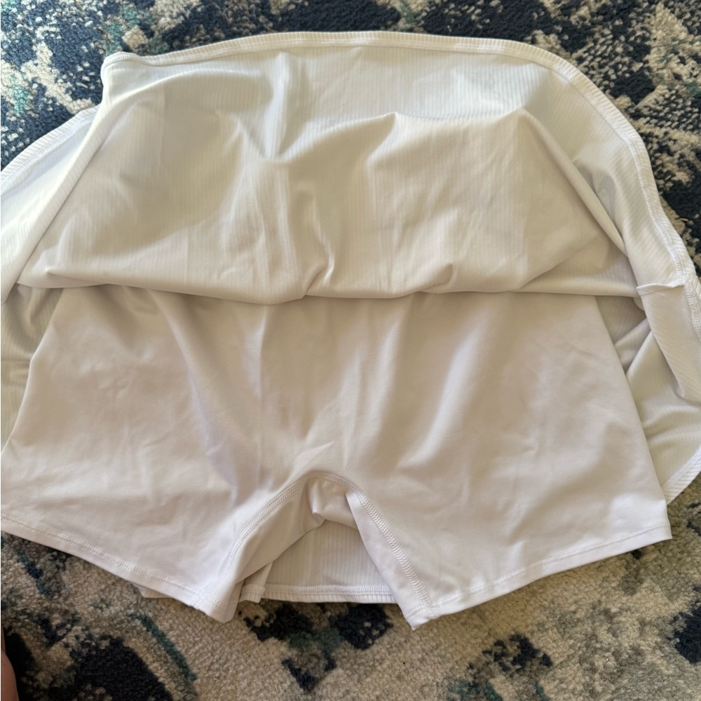 Nike Dri Fit White Skirt with Shorts size M - Picture 3 of 7